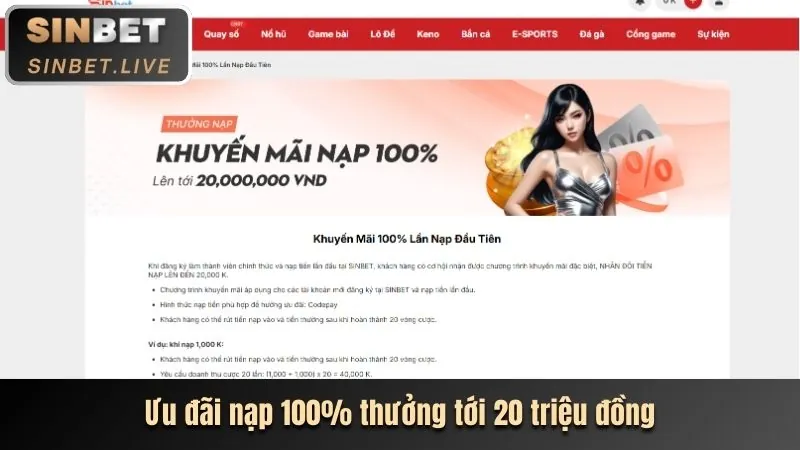 Hoàn trả hàng ngày cho slot game